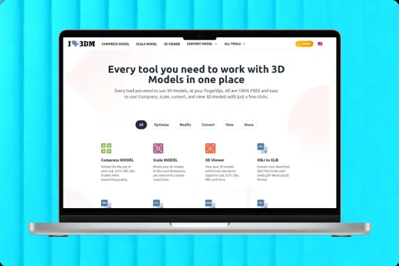iLove3DM - All-in-One 3D Model Tools project screenshot